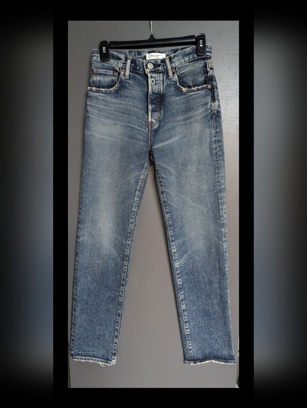 Moussy Vintage Women's Straight Leg Size 23 Jeans Denim